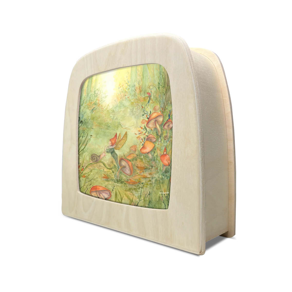 Silhuett av Anne Illustraties: Pixie Forest