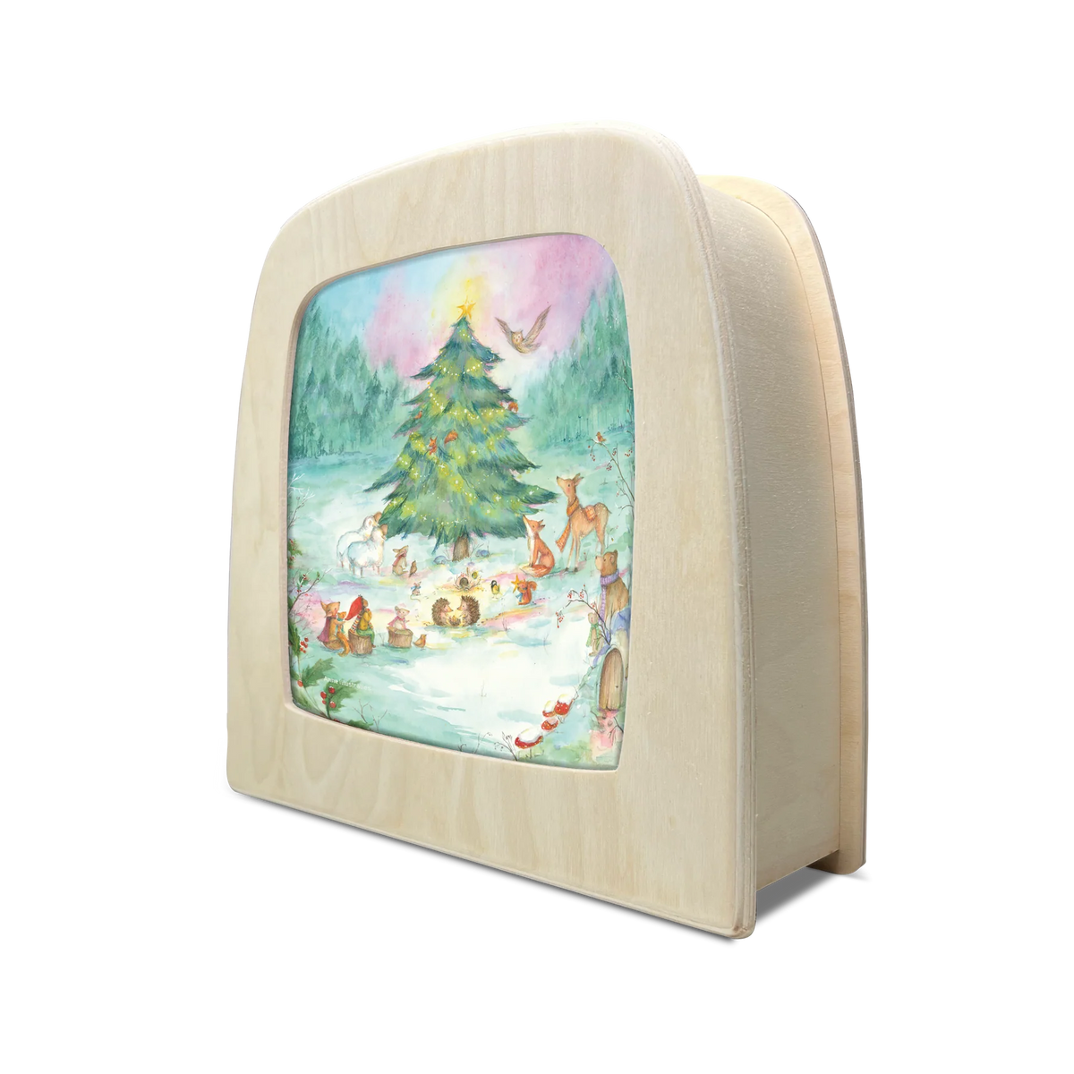 Silhuett av Anne Illustraties: Yuletree Grove