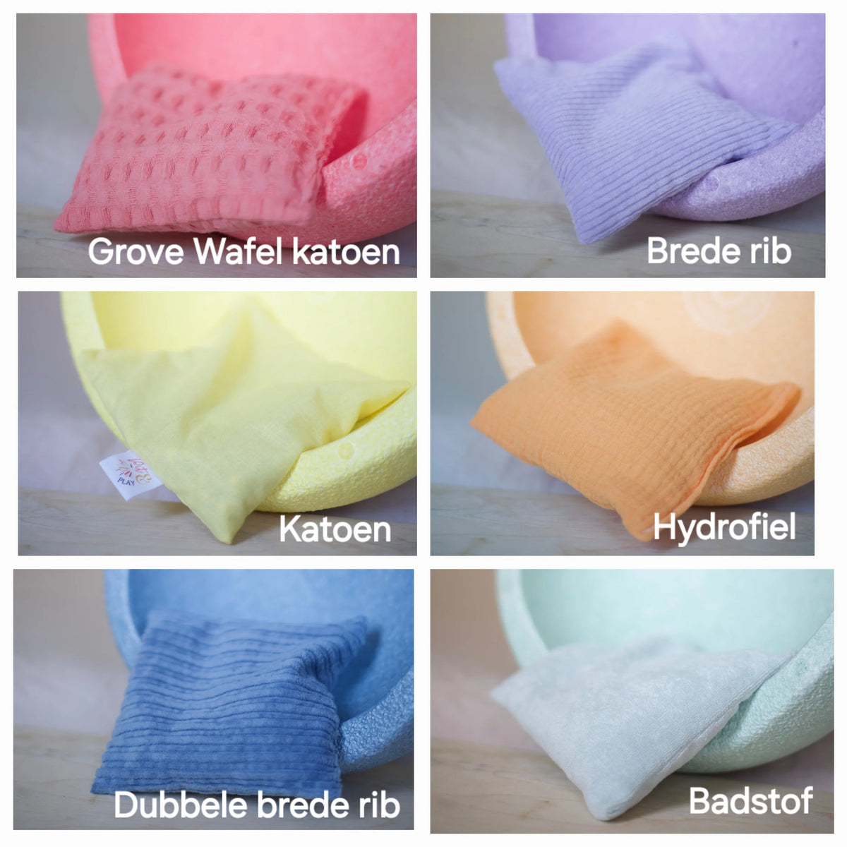Erteposer 6pk - Pastell