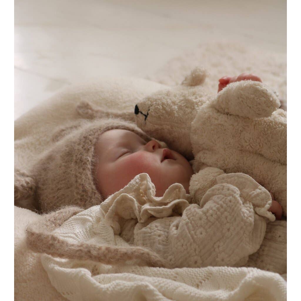 Kosebamse, liten | Hvit