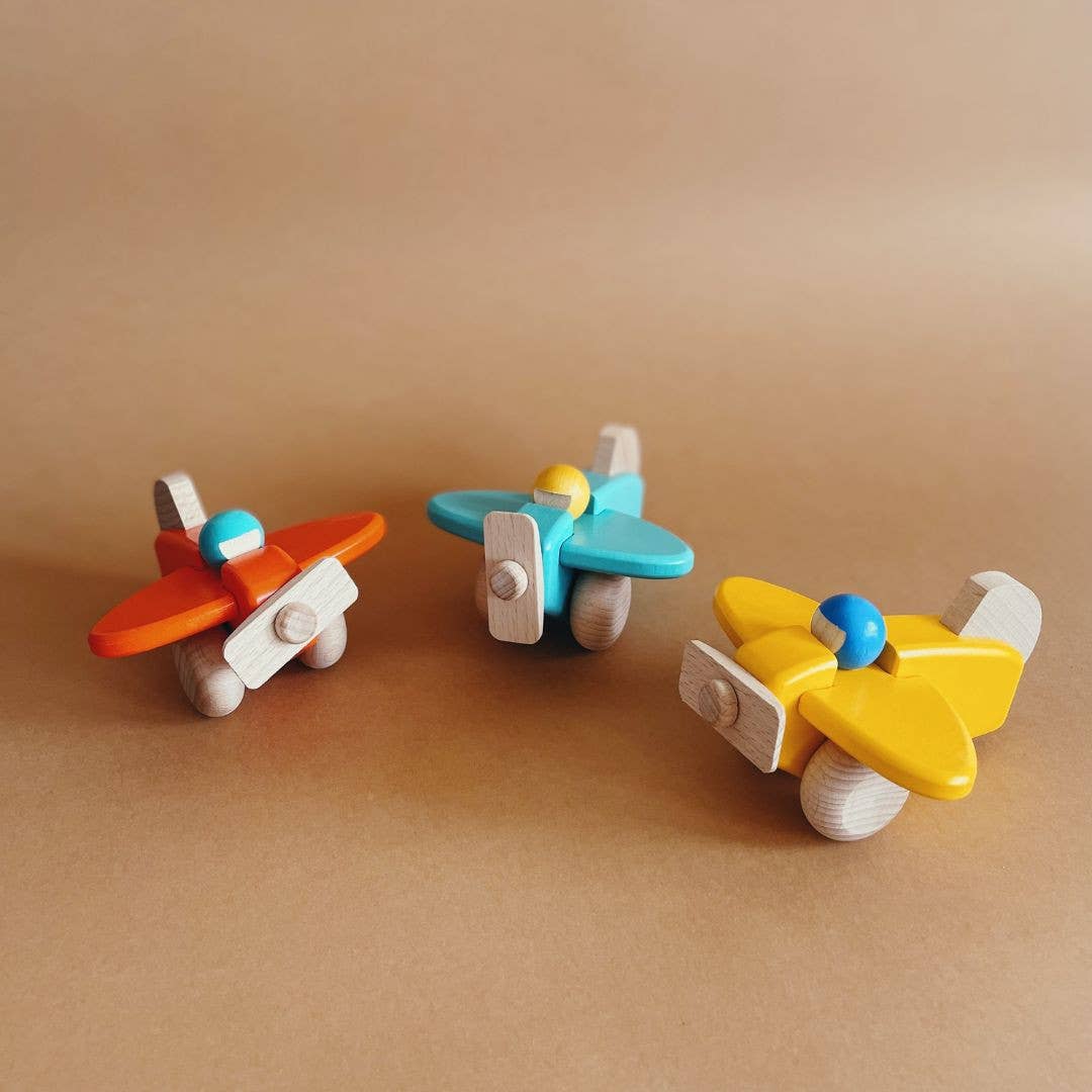 BAJO Wooden Airplane Toy