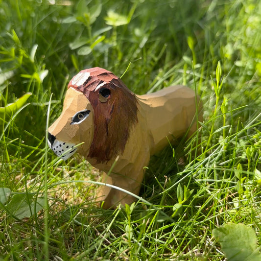 Wudimals® Wooden Asiatic Lion Animal Toy - Limited Edition!