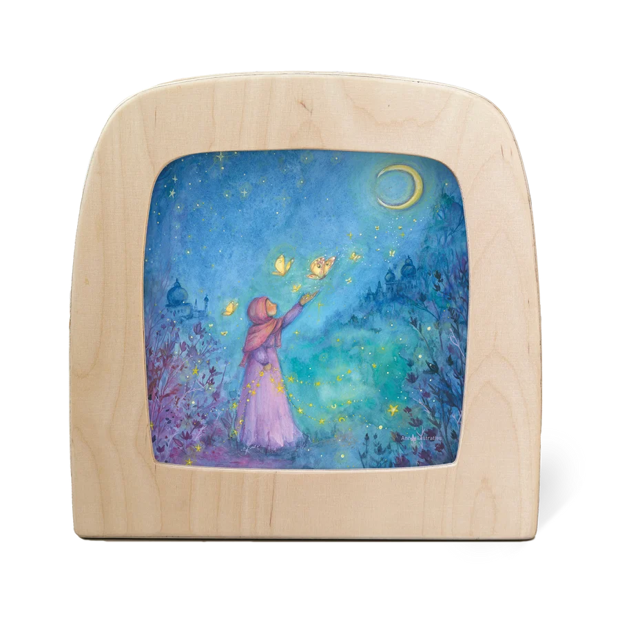 Silhuett av Anne Illustraties: Luna Nights