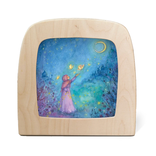 Silhuett av Anne Illustraties: Luna Nights