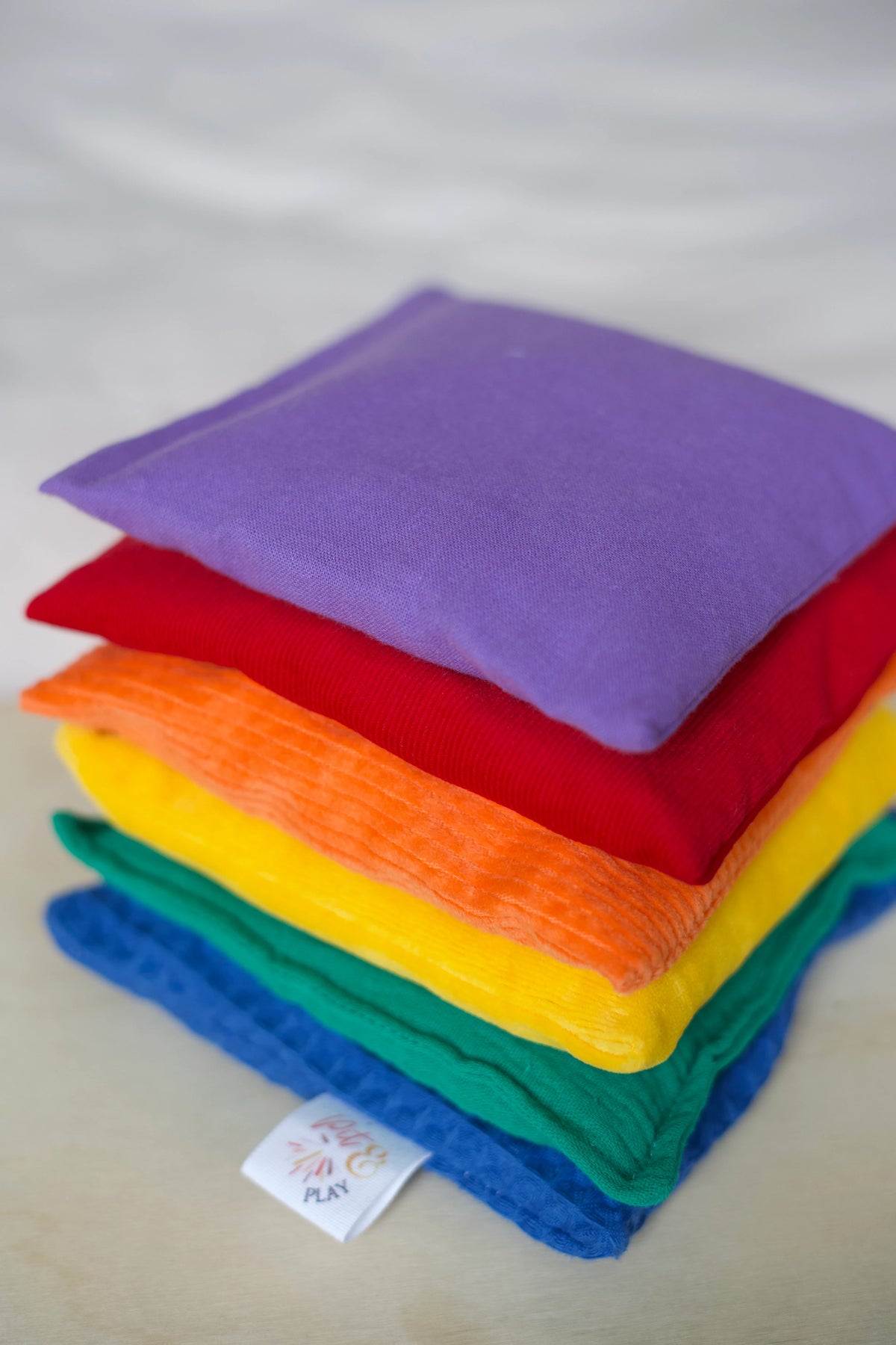 Erteposer 6pk - Regnbue