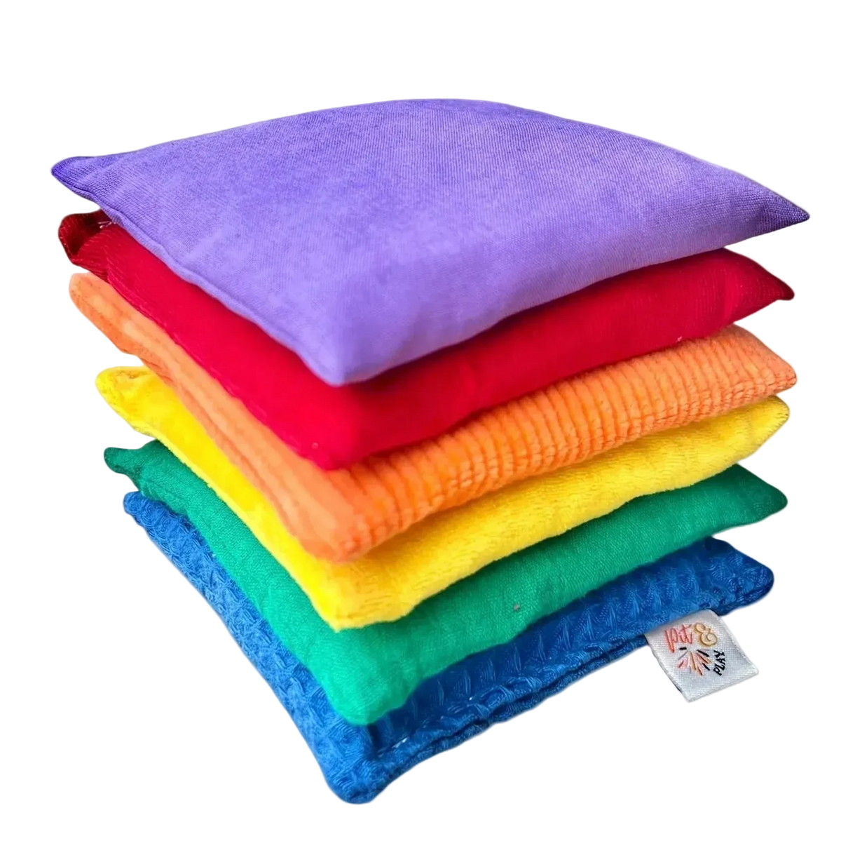 Erteposer 6pk - Regnbue
