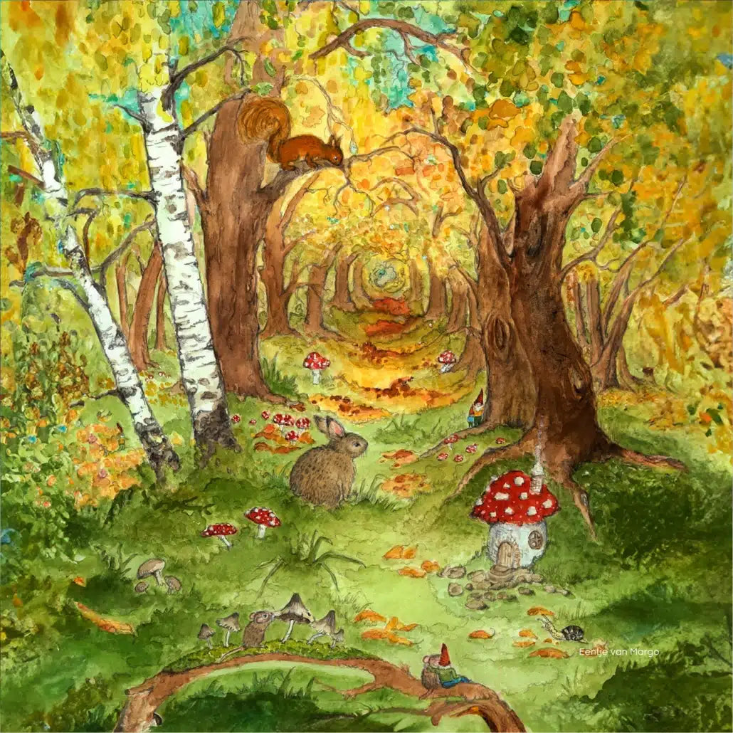 Silhuett av Eentje van Margo: Autumn Forest